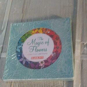 The Magic of Flowers Coloring Book